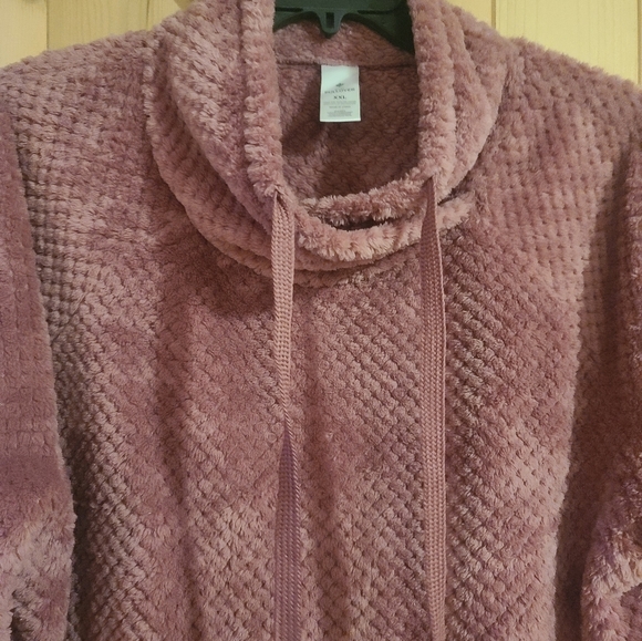 Womens Members Mark Plush Pullover Sweatshirt With Pockets NWT Size XXL - Picture 7 of 7